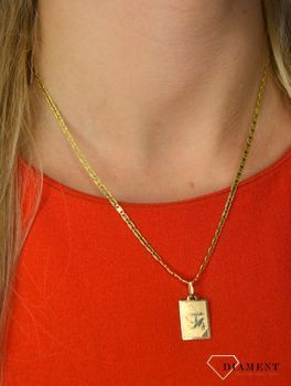 Złota zawieszka 585 znak zodiaku Strzelec DIA-ZAW-0843-585 💎 Złota zawieszka ze znakiem zodiaku w postaci strzelca 💎  (2).JPG