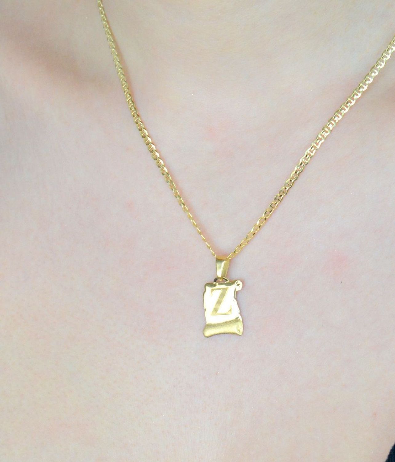 Zawieszka złota Papirus Literka Z złota literka Z 585 DIA-ZAW-0877-585. Zawieszka złota na prezent. Zawieszka z literą. Zawieszka dla imienia. Zawieszka złota prezentowa. Złoto 1.jpg