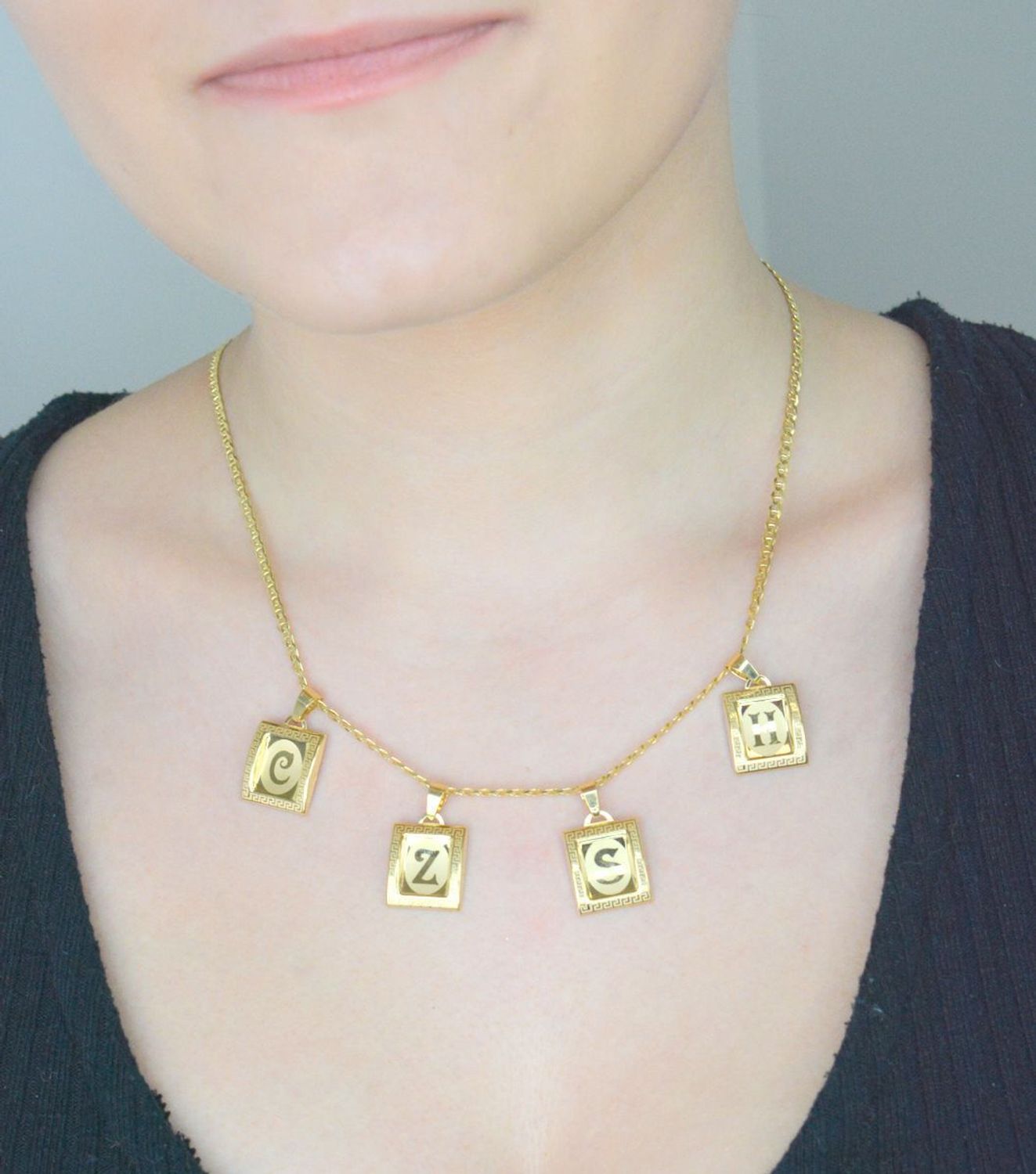 Zawieszka złota literka Z próba 585, litera Z DIA-ZAW-0878-585 litera Z, prezent dla Zuzanny, prezent dla Zbigniewa.jpg