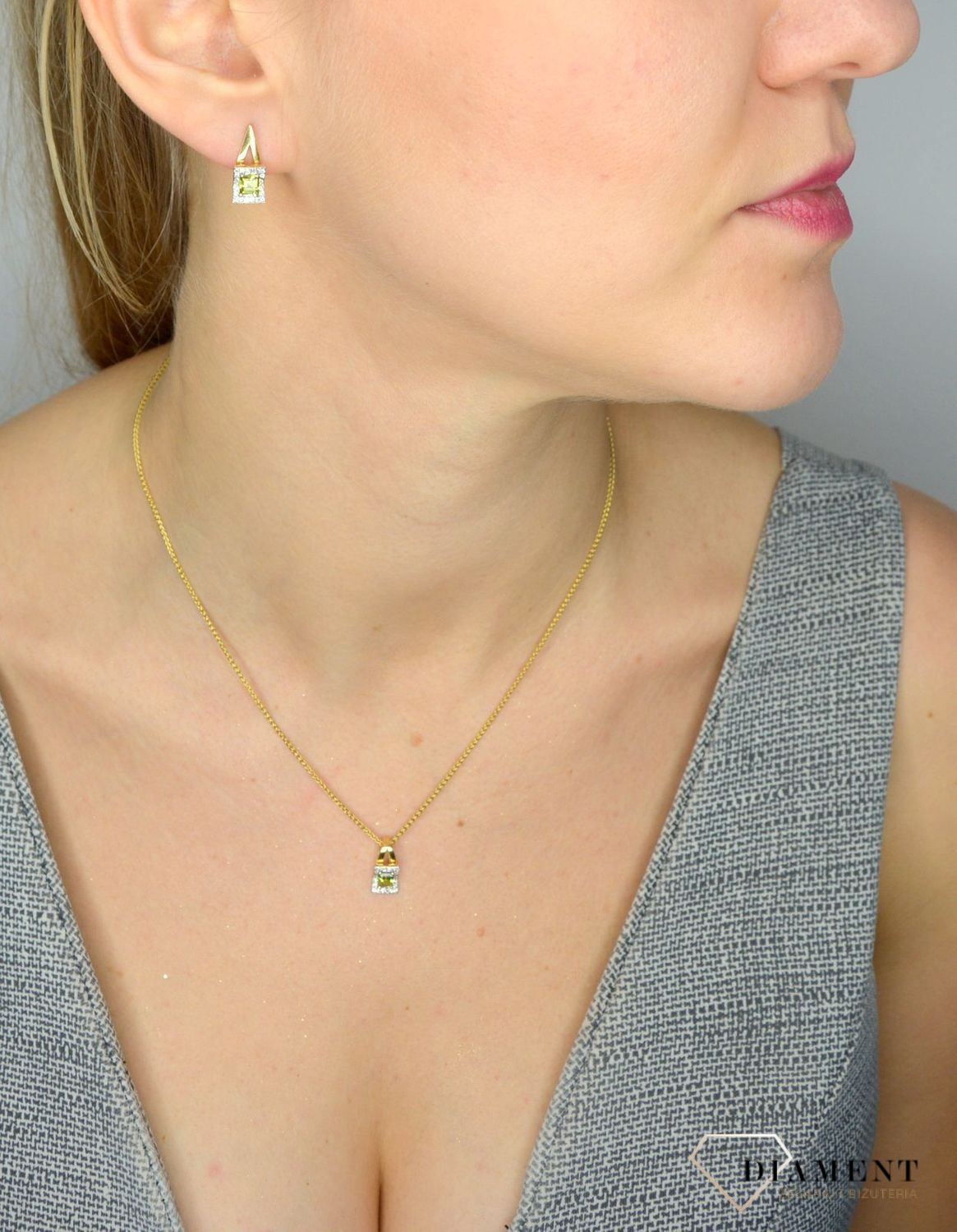 Złota zawieszka 585 cyrkonia DIA-ZAW-1002K-585.jpg