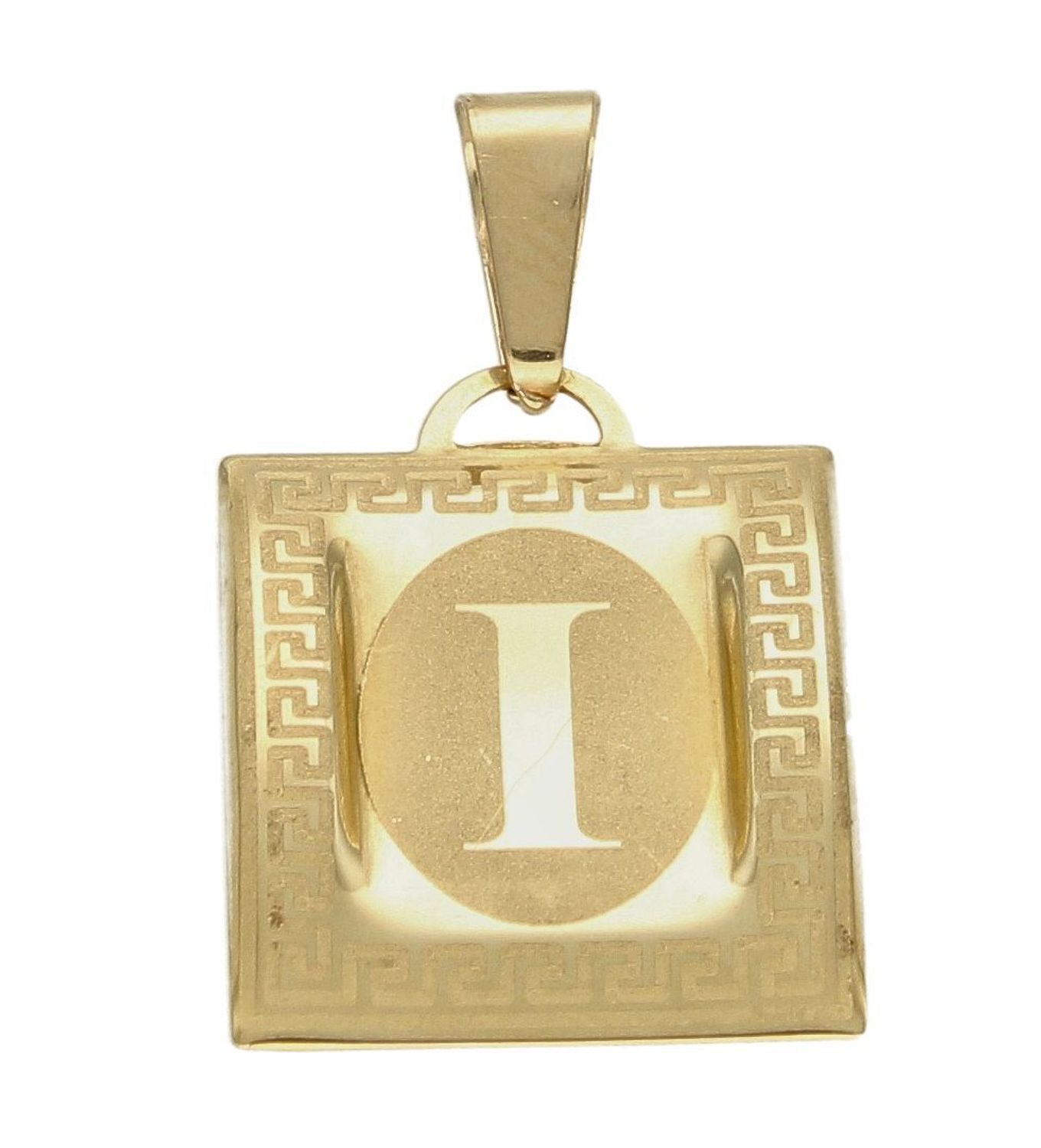 Złota zawieszka 585 literka I na papirusie DIA-ZAW-10059-585. Złoty wisiorek próby 585. Wisiorek literka na papirusie. Zawieszka złota do łańcuszka literka I. Literka zawieszka idealny pomysł na prezent..jpg