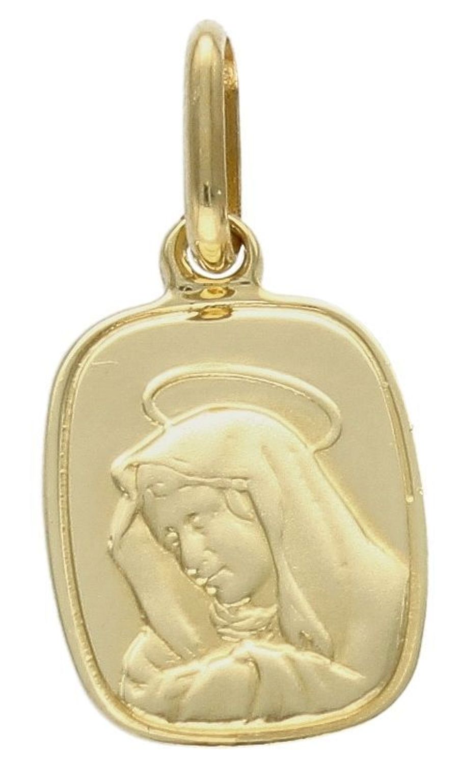 Medalik złoty  Wizerunek Matki Boskiej  585 DIA-ZAW-10256-585b.jpg