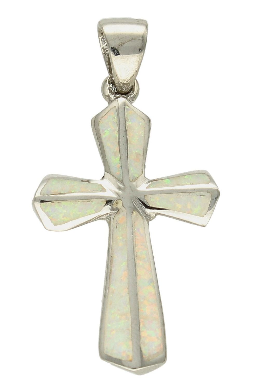 Srebrna zawieszka ozdobny krzyżyk z opalem DIA-ZAW-10304-925. Srebrna zawieszka damska. Srebrna zawieszka krzyżyk. Krzyżyk z opalem. Srebrna zawieszka z kamieniem naturalnym..jpg