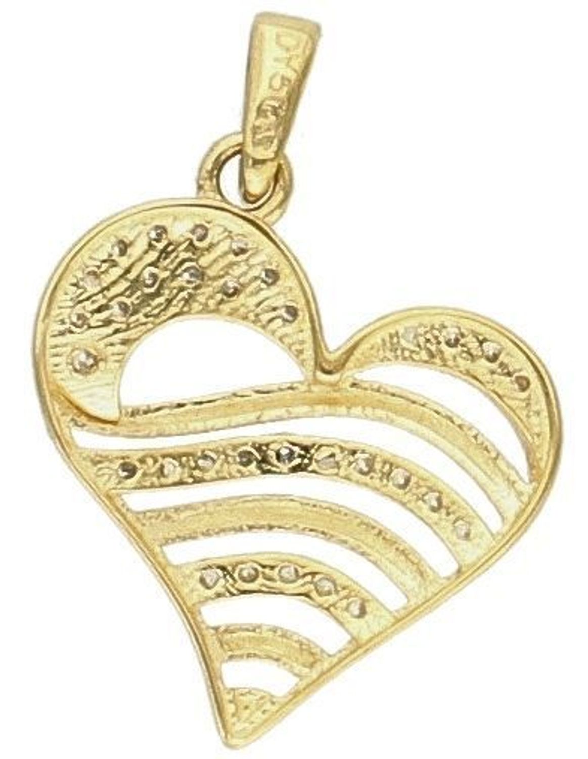 Zawieszka złota Serce w paski  585 DIA-ZAW-10415-585 (2).jpg