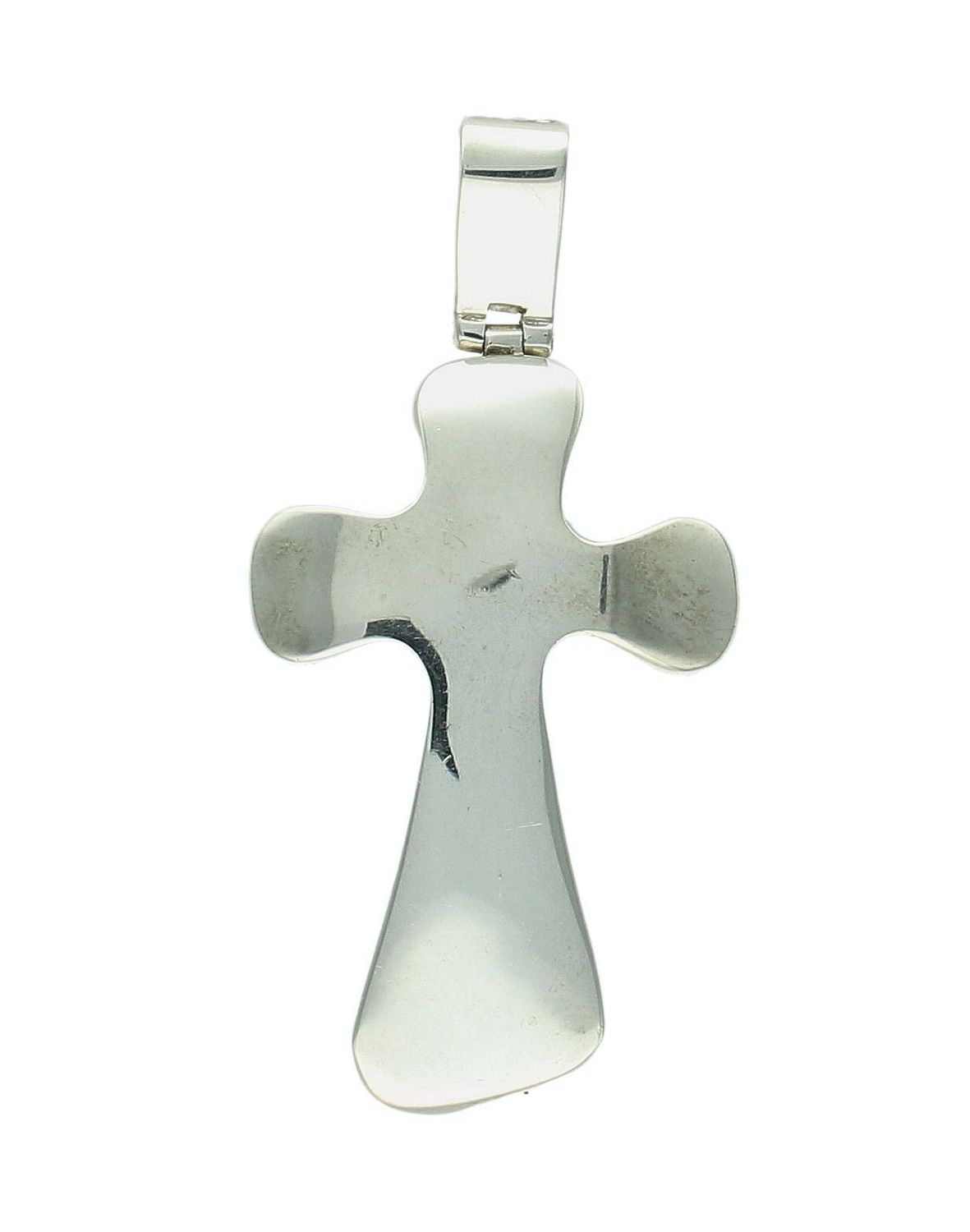 Duży srebrny krzyż męski 5 cm DIA-ZAW-10573-925. Srebrna zawieszka. Zawieszka srebrna krzyż. Duży srebrny krzyż. Srebrny krzyż dla mężczyzny. Krzyż srebrny na prezent..jpg