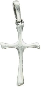 Zawieszka krzyżyk srebrna 925 DIA-ZAW-10602-925 – gładka, minimalistyczna, 3,5 cm, 1,40 g.jpg