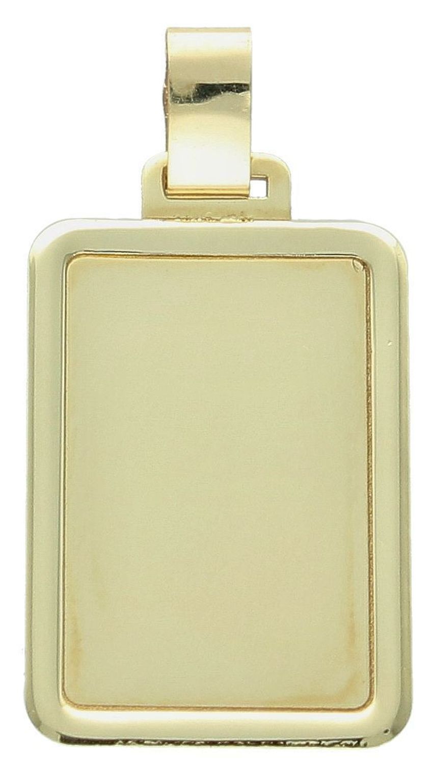 Zawieszka złota blaszka prostokątna pr 585, DIA-ZAW-10904-585. Zawieszka złota w formie prostokątnej blaszki, wykonana z wysokiej jakości złota próby 585, to elegancka1.jpg