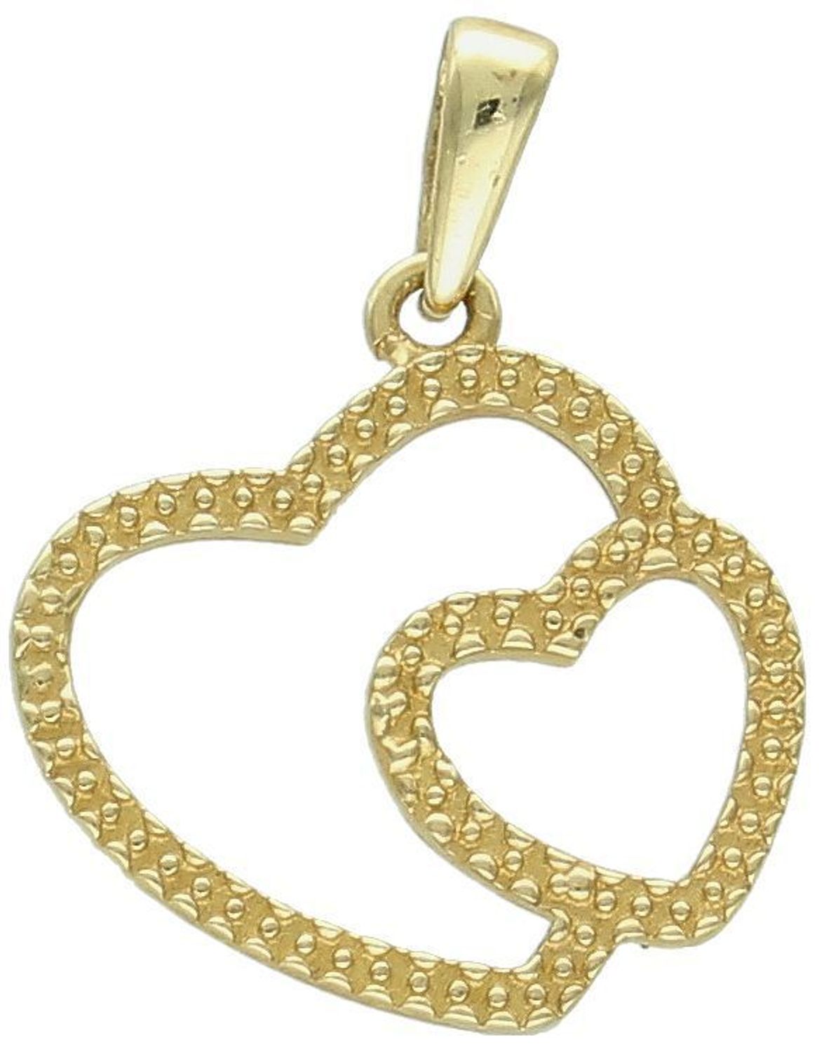 Złota zawieszka dwa serca połączone 585 Ag.jpg