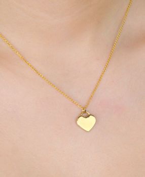 Zawieszka złota serce gładkie pr 585, DIA-ZAW-10993-585. gładkie serce ✨ próba 585 DIA-ZAW-10993-585 💛  (3).JPG