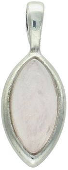 Zjawiskowa zawieszka srebrna próby 925 z naturalnym kwarcem różowym. Model DIA-ZAW-11174-925, waga 1,92 g, długość 2,5 cm, szerokość 1,0 cm. Idealna na prezent dla kobiety.1.jpg