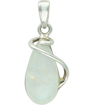 Zawieszka srebrna 925 z kamieniem księżycowym 3,8 cm damska Ag.jpg