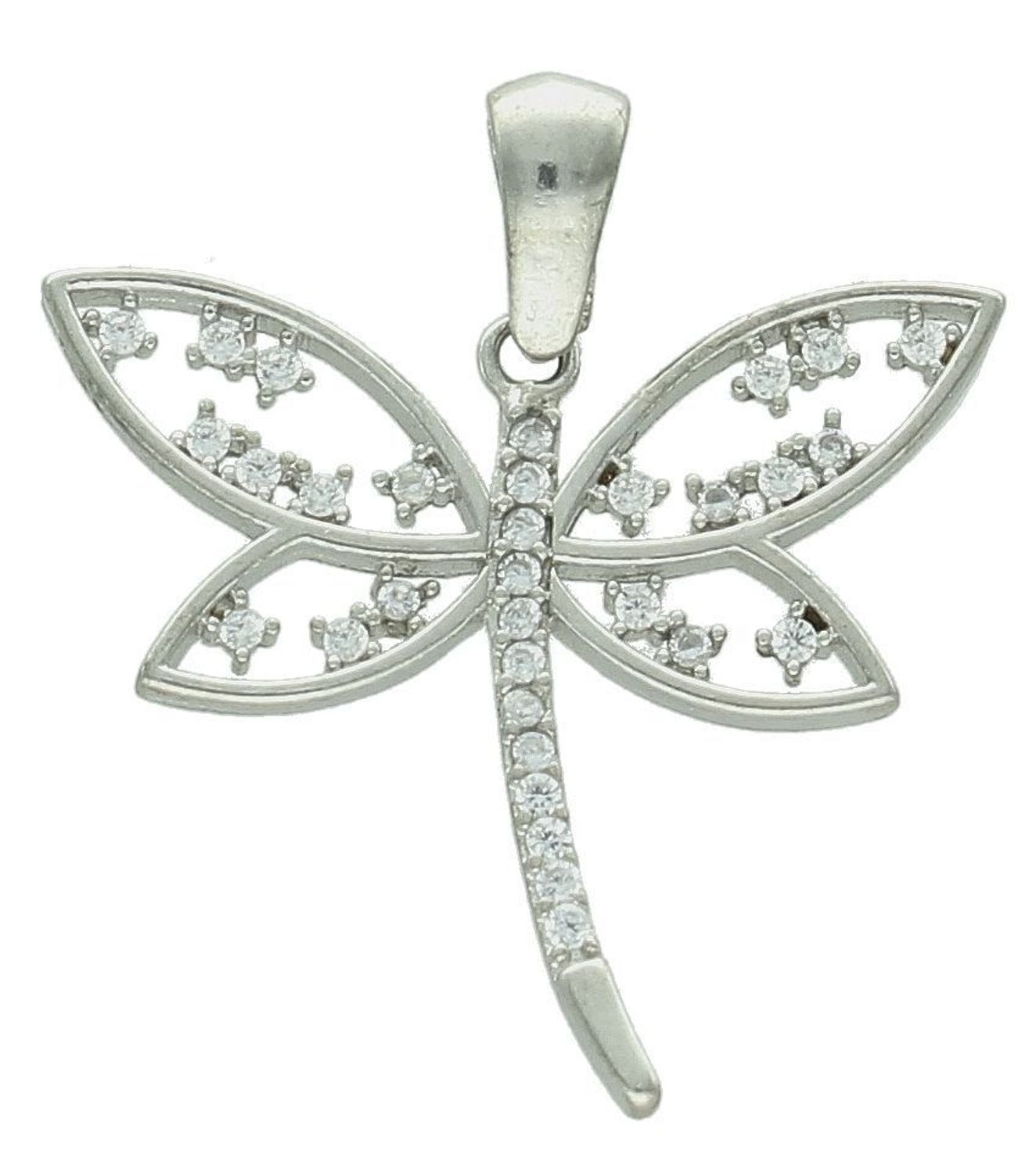 Srebrna zawieszka damska ważka z cyrkoniami DIA-ZAW-11516-925. Srebrna zawieszka damska. Zawieszka srebrna ważka z cyrkoniami. Srebrna zawieszka wisiorek do łańcuszka. Zawieszka srebrna damska na prezent..jpg