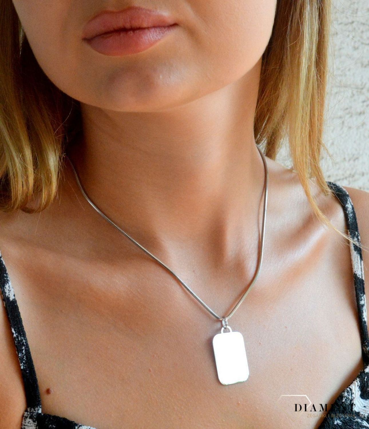 Srebrna zawieszka 925 prosta blaszka gładka do graweru DIA-ZAW-11842-925.jpg