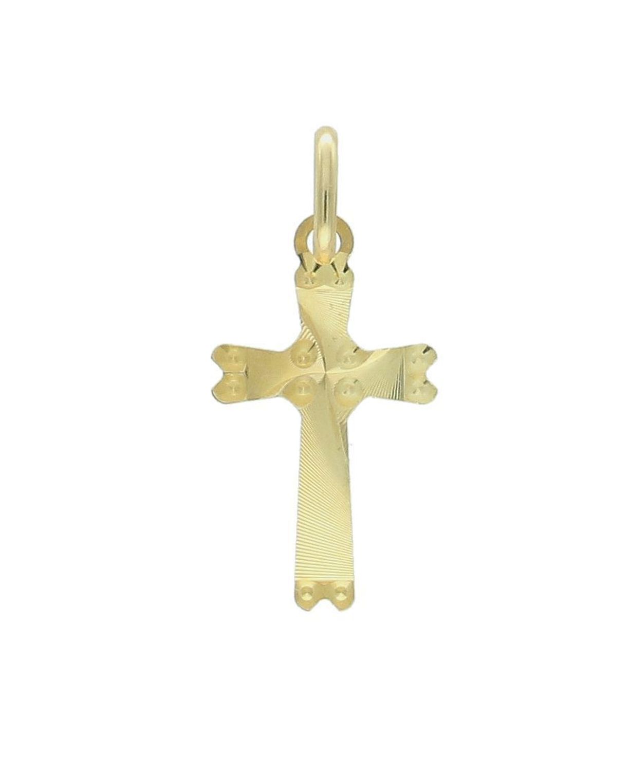 Złota zawieszka 585 gładki krzyżyk 1,9 cm DIA-ZAW-12002-585. Złota zawieszka damska. Złota zawieszka próby 585. Złota zawieszka krzyżyk. Złota zawieszka idealna na prezent. Krzyżyk złoty na chrzest, komunię ..jpg