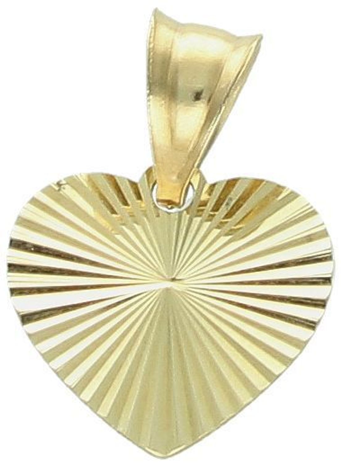 Zawieszka złota małe serduszko z grawerem pr 585, DIA-ZAW-12118-585 Małe serduszko wykonane z wysokiej jakości złota próby 585 o masie 0,47 grama 1.jpg