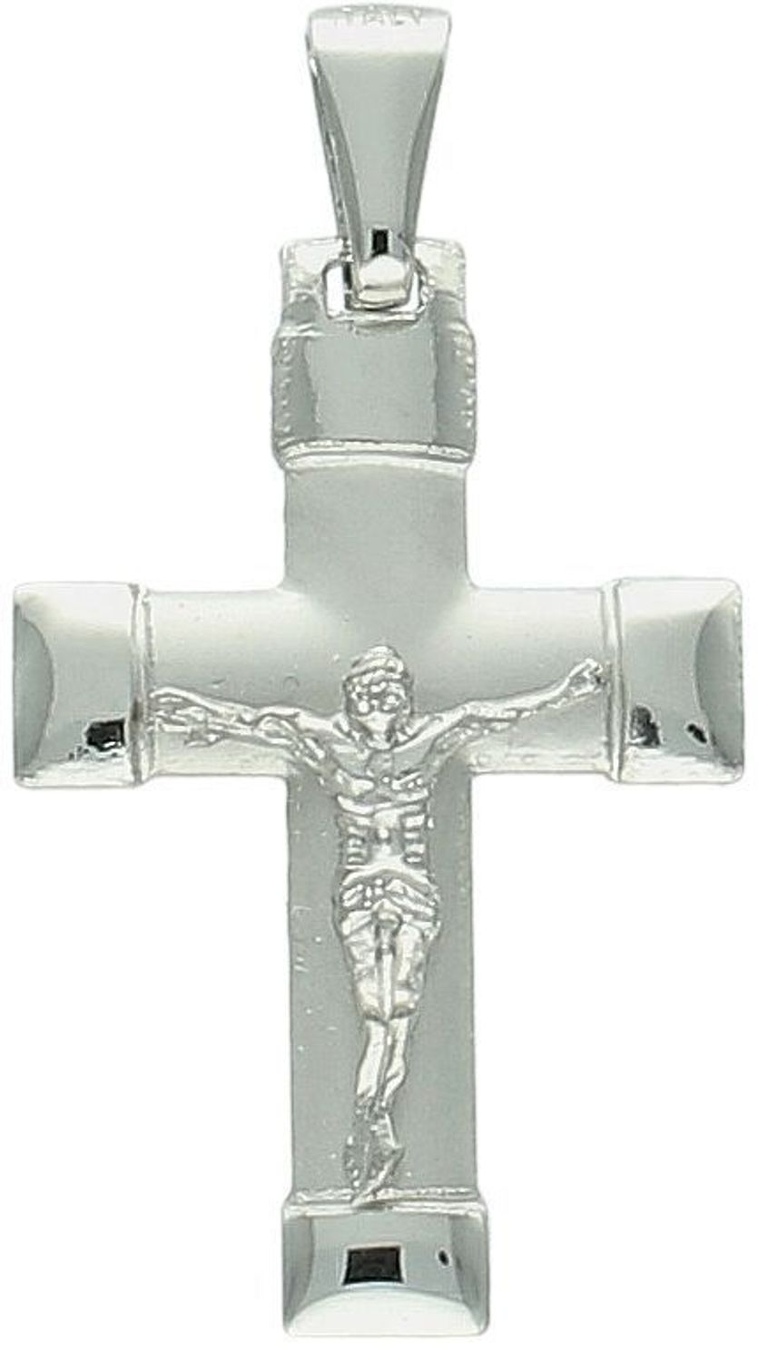 Srebrna zawieszka krzyż z wizerunkiem Jezusa Chrystusa DIA-ZAW-12432-925. Srebrna zawieszka krzyż. Zawieszka krzyżyk z wizerunkiem Jezusa. Zawieszka srebrna krzyż. Srebrny krzyżyk do łańcuszka.1.jpg