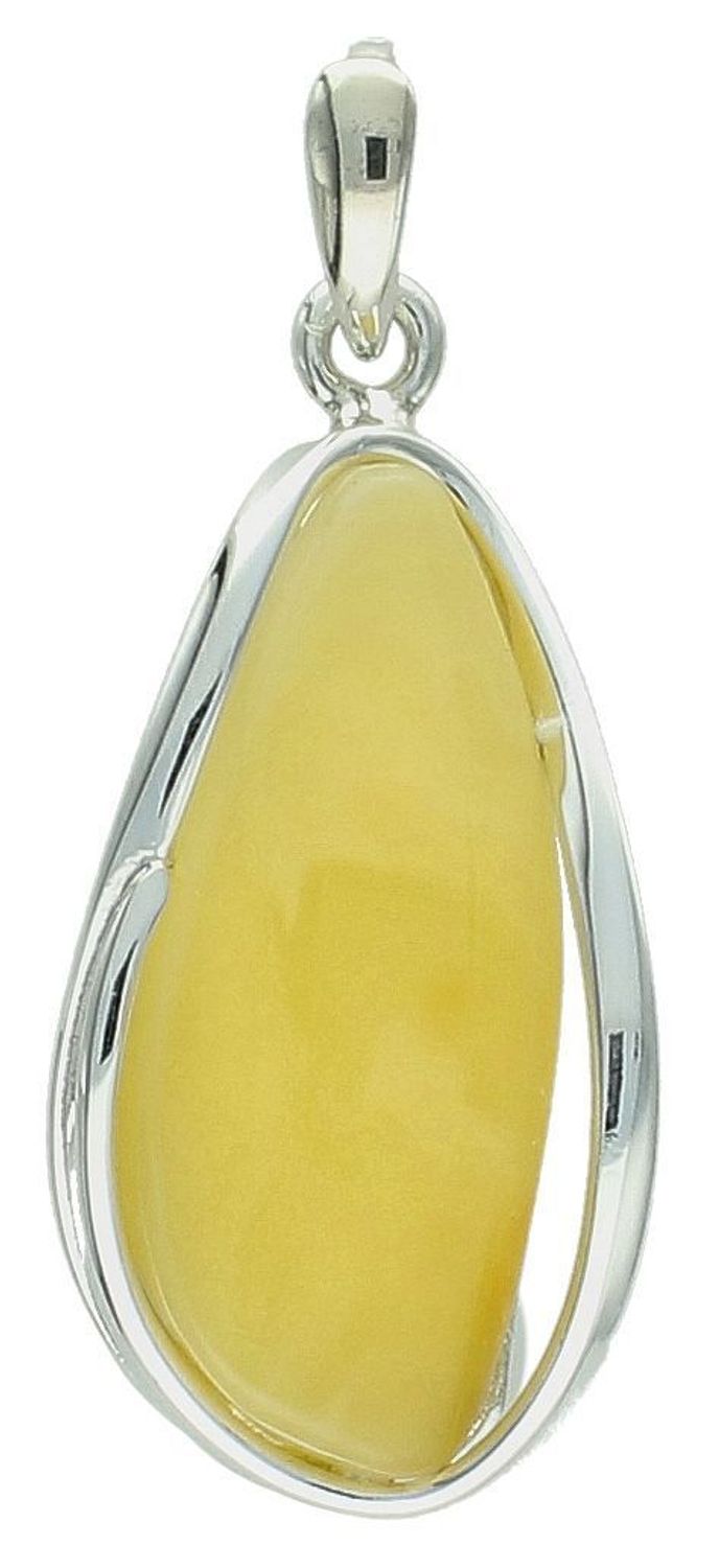 Zawieszka srebrna bursztyn owalny pr 925, DIA-ZAW-12733-925 Srebrna zawieszka bursztyn bałtycki w owalnym kształcie to propozycja od Sklepu Jubilerskiego Diament.1.jpg