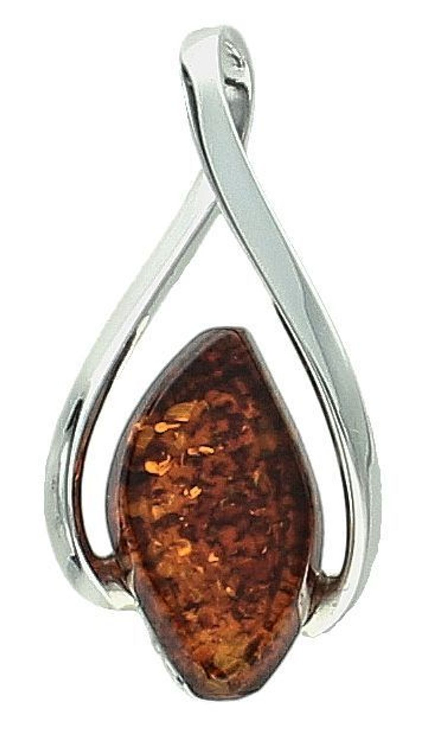 Srebrna zawieszka z bursztynem bałtyckim próba 925, DIA-ZAW-12777-925.jpg