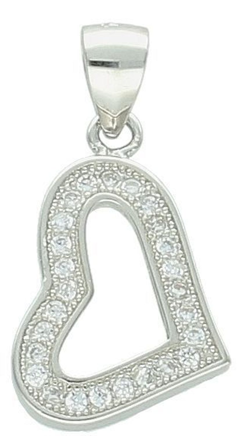 Zawieszka srebrne serce z cyrkonią pr 925, DIA-ZAW-12783-925.jpg