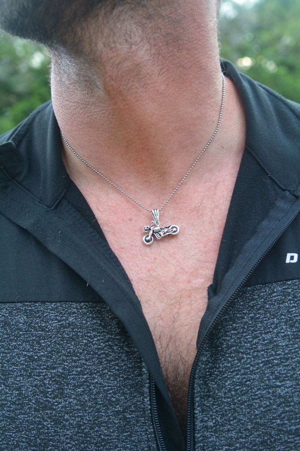 Zawieszka szkielet na motocyklu DIA-ZAW-12993-925 – srebro 925  biker gothic ghost rider.jpg