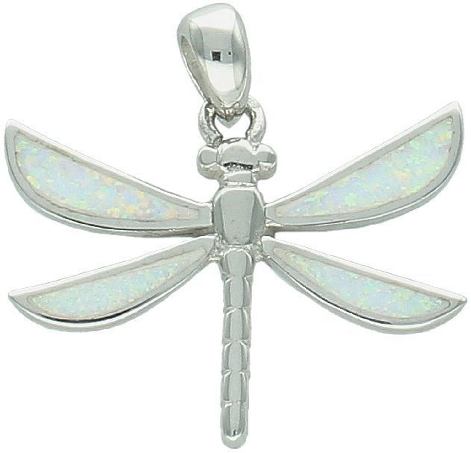 Srebrna zawieszka ważka z opalem 925 – delikatna, subtelna biżuteria.jpg