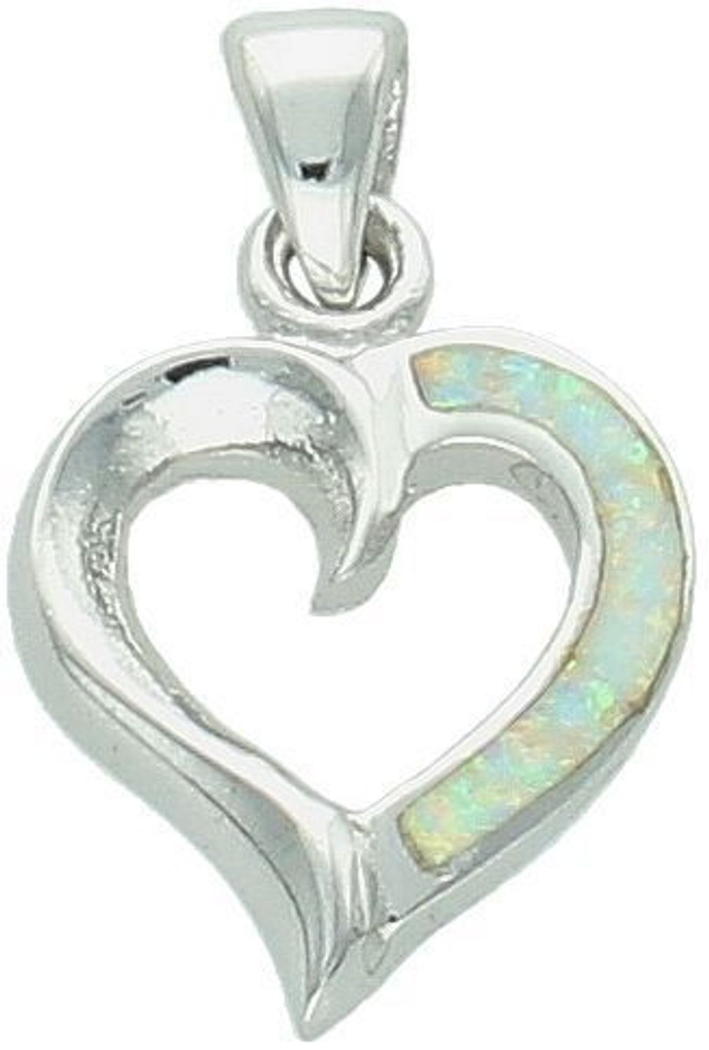 Srebrna zawieszka serduszko z opalem DIA-ZAW-13023-925  Biżuteria srebrna 925.jpg