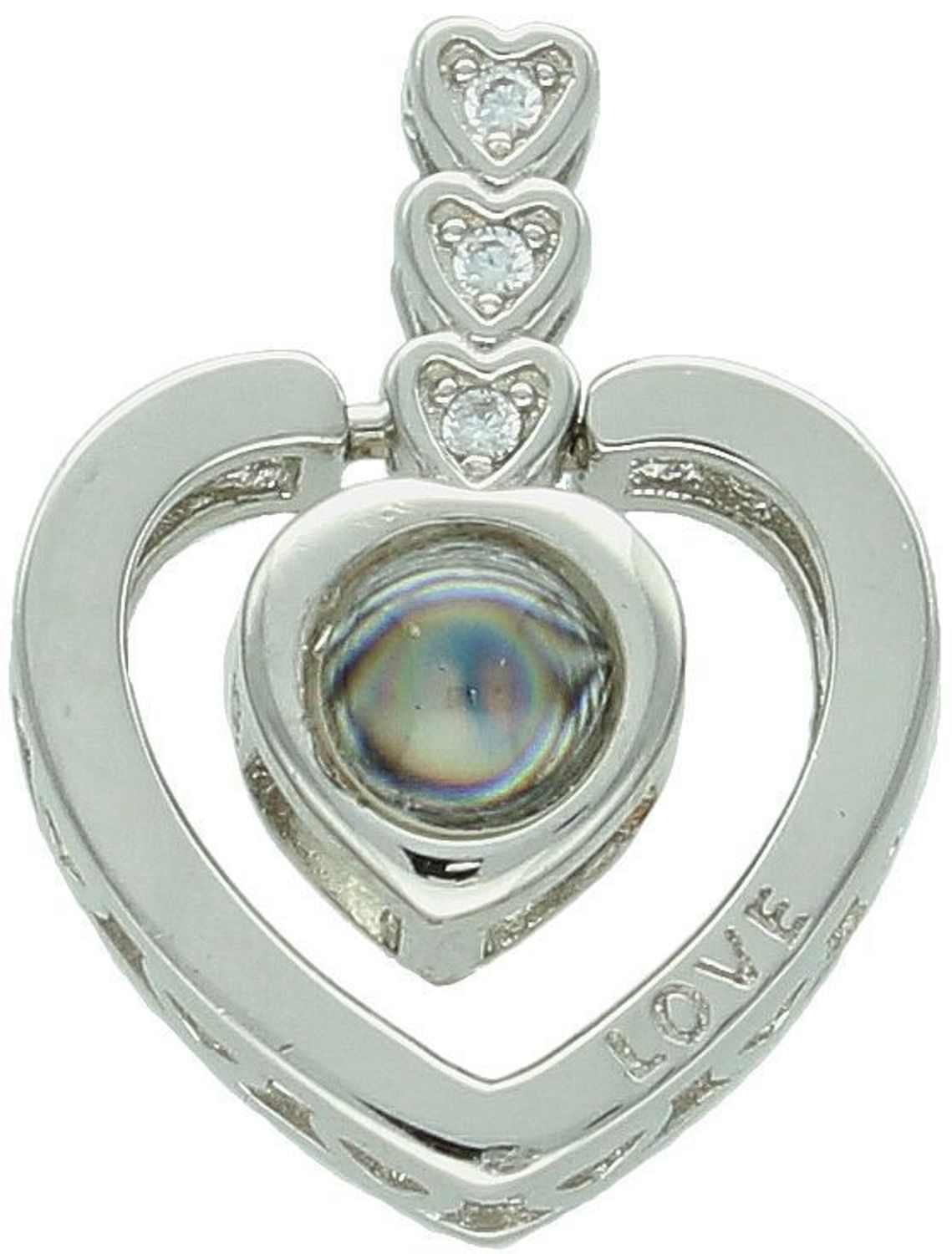 Damska zawieszka srebrna serce z cyrkoniami i lupką DIA-ZAW-13364-925  Próba 925  3,40 g Ag.jpg
