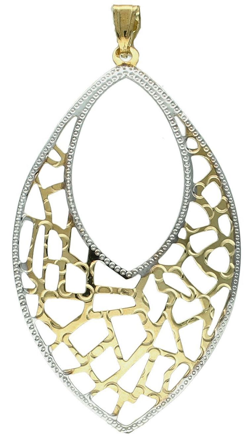 Zawieszka złota ażurowa pr 333, DIA-ZAW-1359-333 Wisiorek został wykonany z wysokiej jakości złota próby 333. Złoto to jeden z najpopularniejszych kruszców, cenione przez kobiety na całym świecie1.jpg