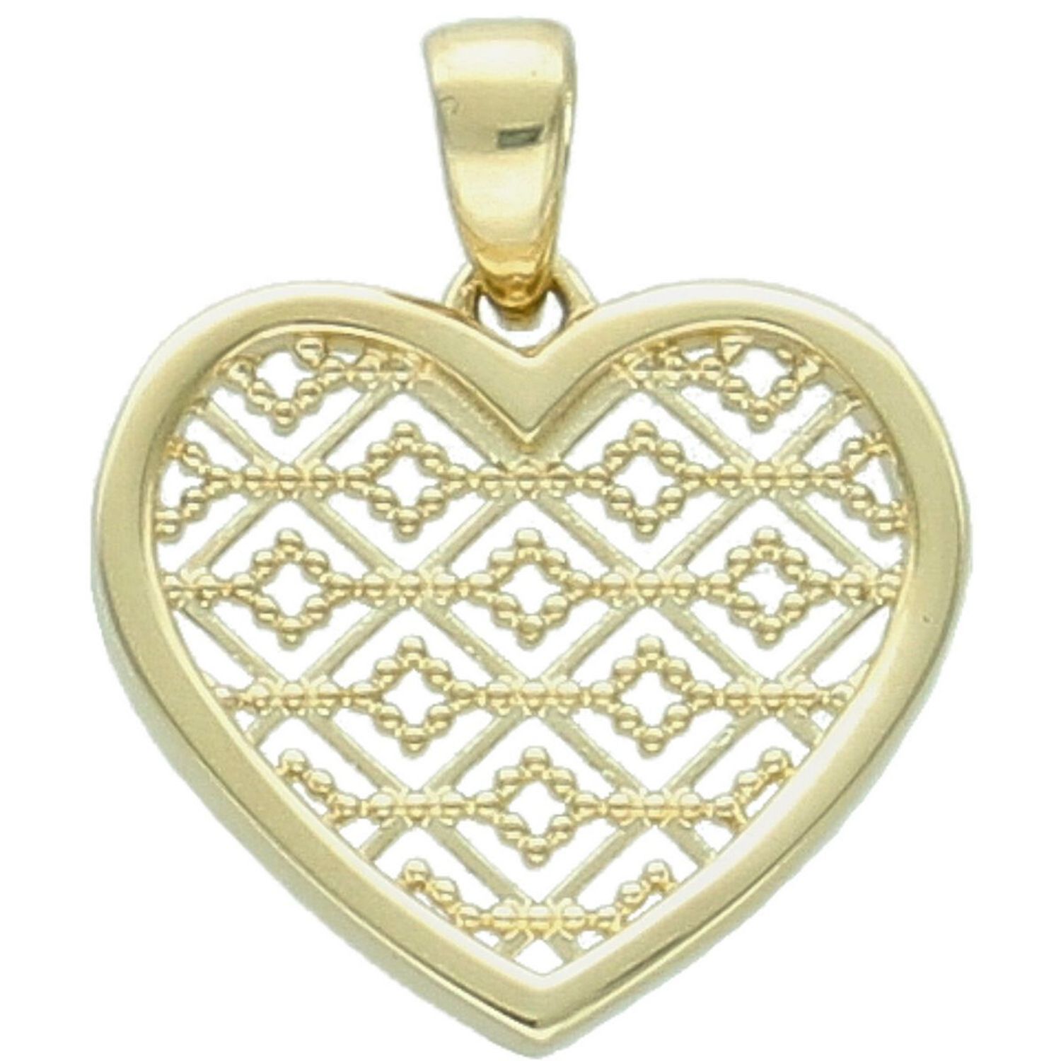 Zawieszka złota damska DIA-ZAW-13712-585 – ażurowe serce. Wymiary 1,8 cm x 1,5 cm, waga 1,00 g. Subtelny i elegancki dodatek idealny na prezent.1.jpg