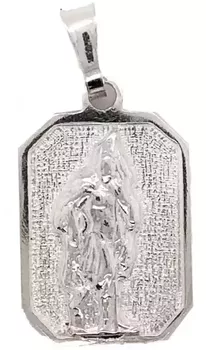 Elegancki medalik srebrny 925 ze Świętym Florianem DIA-ZAW-13738-925. Wymiary 15×25 mm, krawatka 8 mm, waga 2,6 g. Idealny religijny amulet lub prezent.1.webp