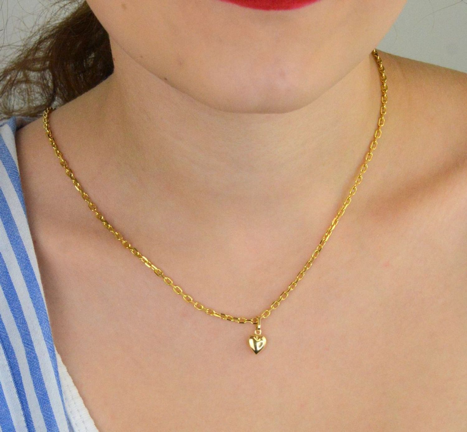 Zawieszka złota DIA-ZAW-13762-585 – małe wypukłe serce.jpg