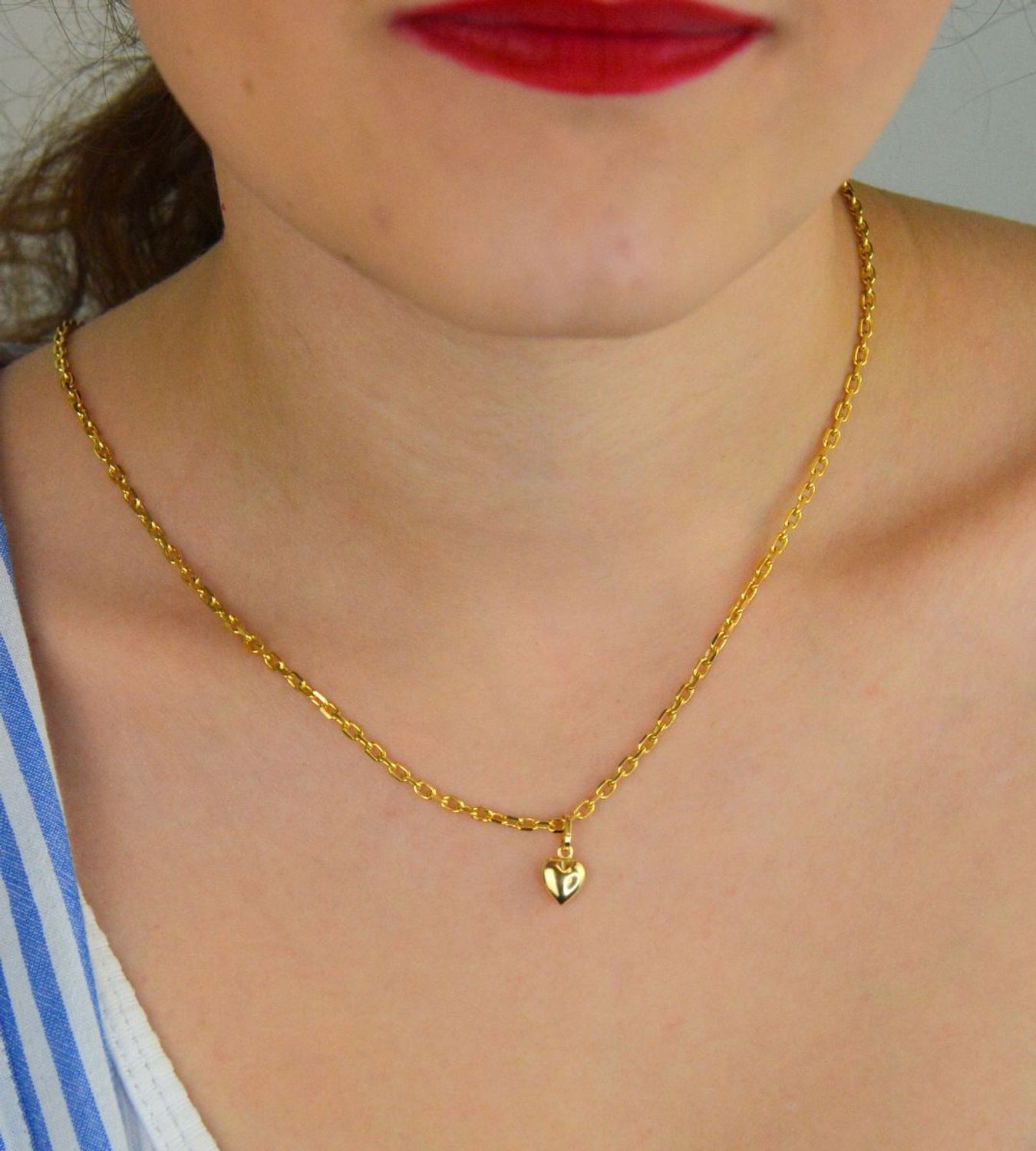 Zawieszka złota DIA-ZAW-13762-585 – małe wypukłe serce.jpg