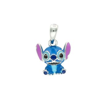 Zawieszka srebrna Stitch emalia 925 – DIA-ZAW-13872--925  Biżuteria dziecięca i młodzieżowa.jpg