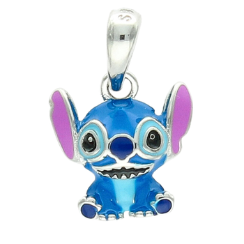 Zawieszka srebrna Stitch emalia 925 – DIA-ZAW-13872--925  Biżuteria dziecięca, stitch zawieszka.png