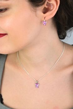 Zawieszka srebrna Lilo 925 – emaliowana zawieszka Ag 925  Biżuteria Diament (2).jpg