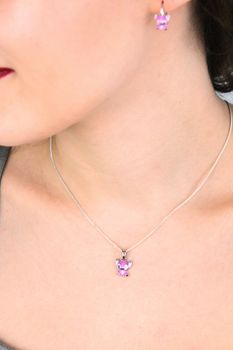 Zawieszka srebrna Lilo 925 – emaliowana zawieszka Ag 925  Biżuteria Diament (5).jpg