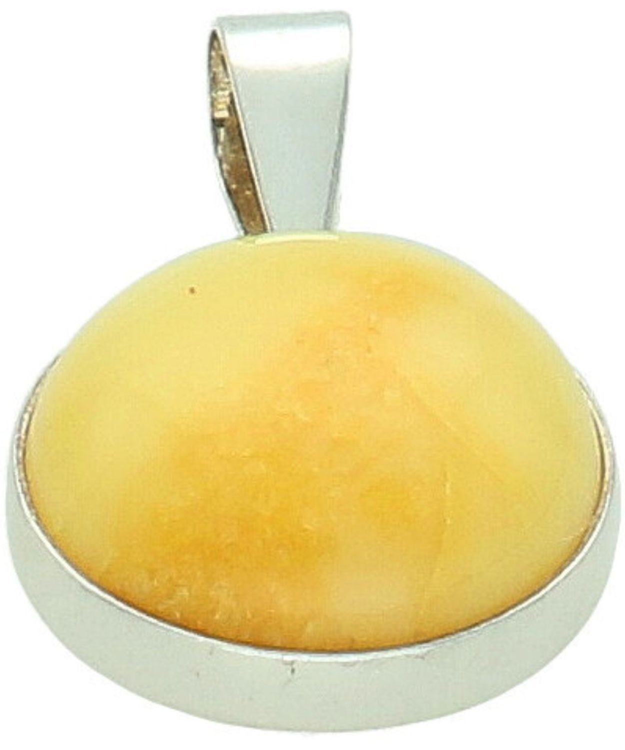 Srebrna zawieszka 925 z okrągłym bursztynem naturalnym.jpg