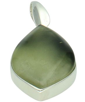 Zawieszka Srebrna 925 z Zielonym Bursztynem Ag.jpg