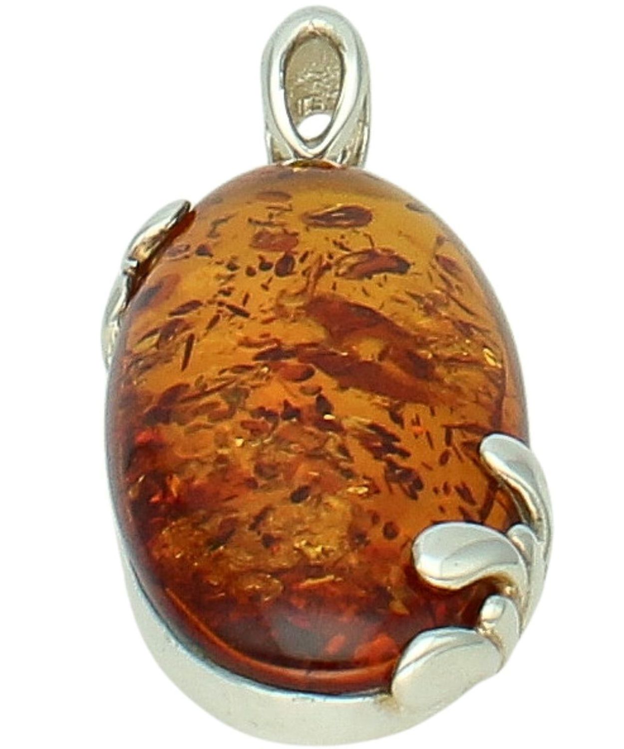 Zawieszka Srebrna 925 z Bursztynem podłużna.jpg