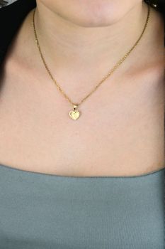 Złota zawieszka serce 375 – grawerowana, elegancka na prezent (2).jpg