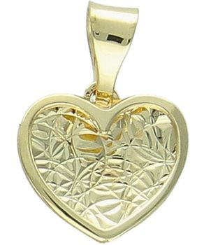 Złota zawieszka serce 375 – grawerowany środek, subtelny połysk.jpg