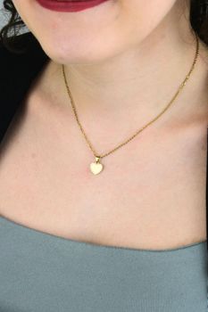 Złota zawieszka serce 375 – elegancka, grawerowana, na prezent (2).jpg
