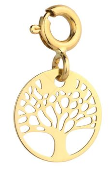 Złota zawieszkacharms Drzewko Szczęścia w kółku 585 – 0,30 g.jpg