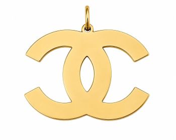 Złota zawieszka Chanel 585 duża 4,1 cm OUTLET DIA-ZAW-12941-585.jpg