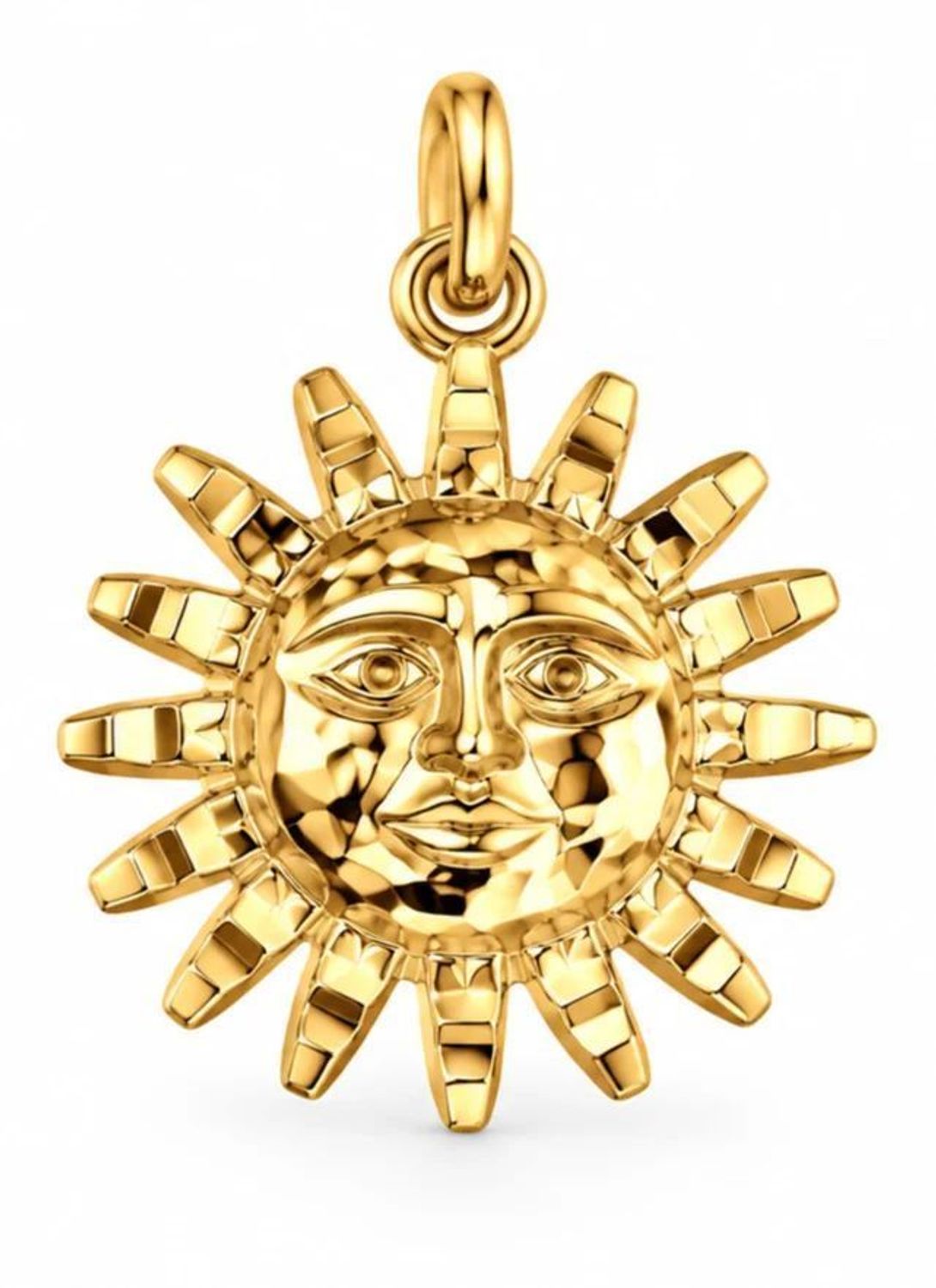 Złota zawieszka Słońce DIA-ZAW-14490-375 próby 375 – uśmiechnięte słońce z promieniami (3).jpg