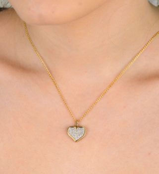 Zawieszka złota serce z cyrkoniami białymi próba 333, DIA-ZAW-1533-333 💖 Elegancka zawieszka w kształcie serca ✨ Ozdobiona pięknymi białymi cyrkoniami Elegancka zawieszka w kształcie serca, ozdobiona pięknymi białymi c.JPG