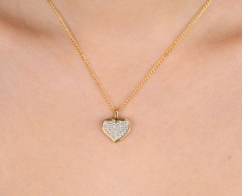 Zawieszka złota serce z cyrkoniami białymi próba 333, DIA-ZAW-1533-333 💖 Elegancka zawieszka w kształcie serca ✨ Ozdobiona pięknymi białymi cyrkoniami Elegancka zawieszka w kształcie serca, ozdobiona pięknymi białymi cyr (1).JPG