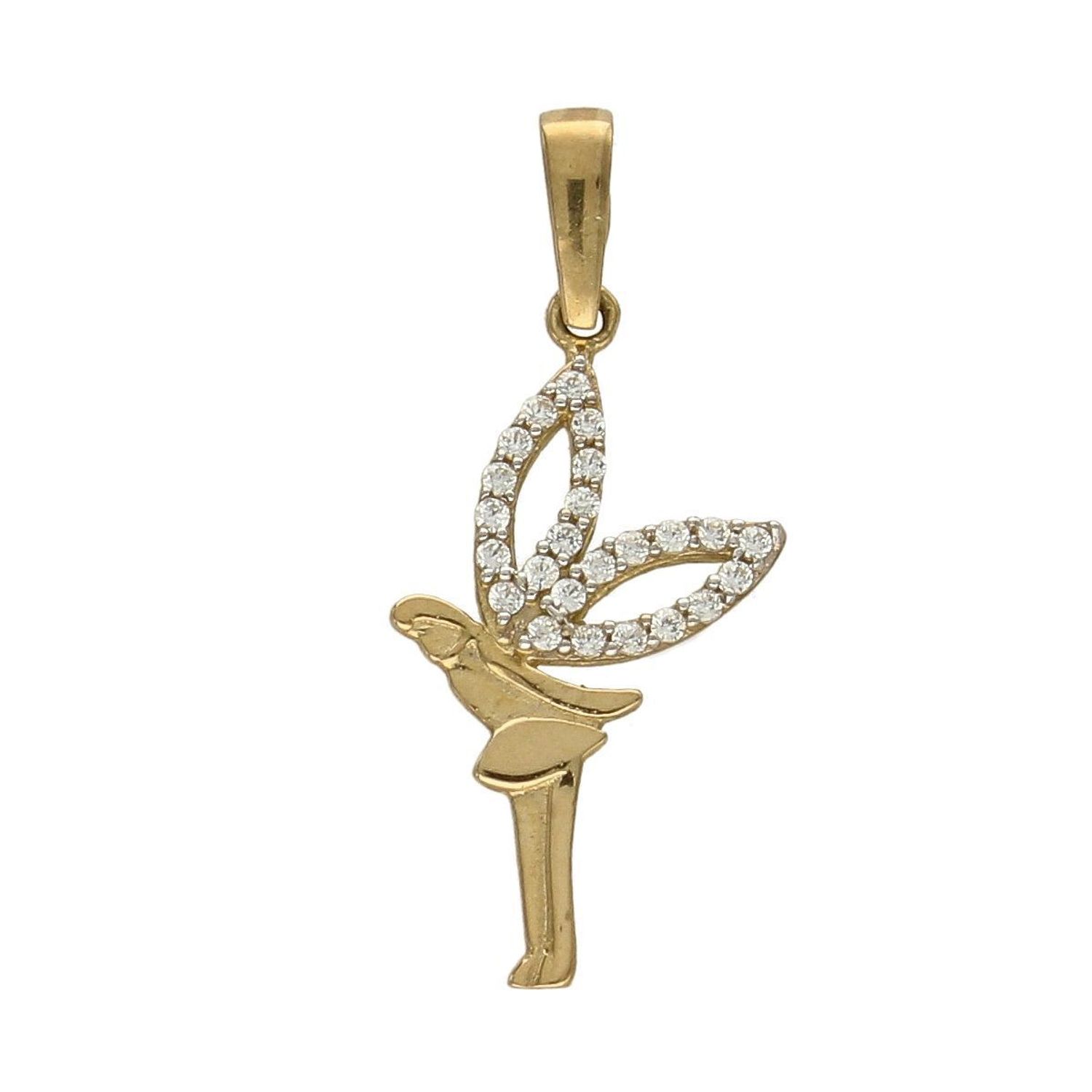 Urocza zawieszka wykonana ze złota próby 333 w kształcie elfa to propozycja oryginalnej, nieco zabawnej, kobiecej biżuterii. Delikatny wisiorek, który dodaje uroku i dziewczęcego looku..jpg