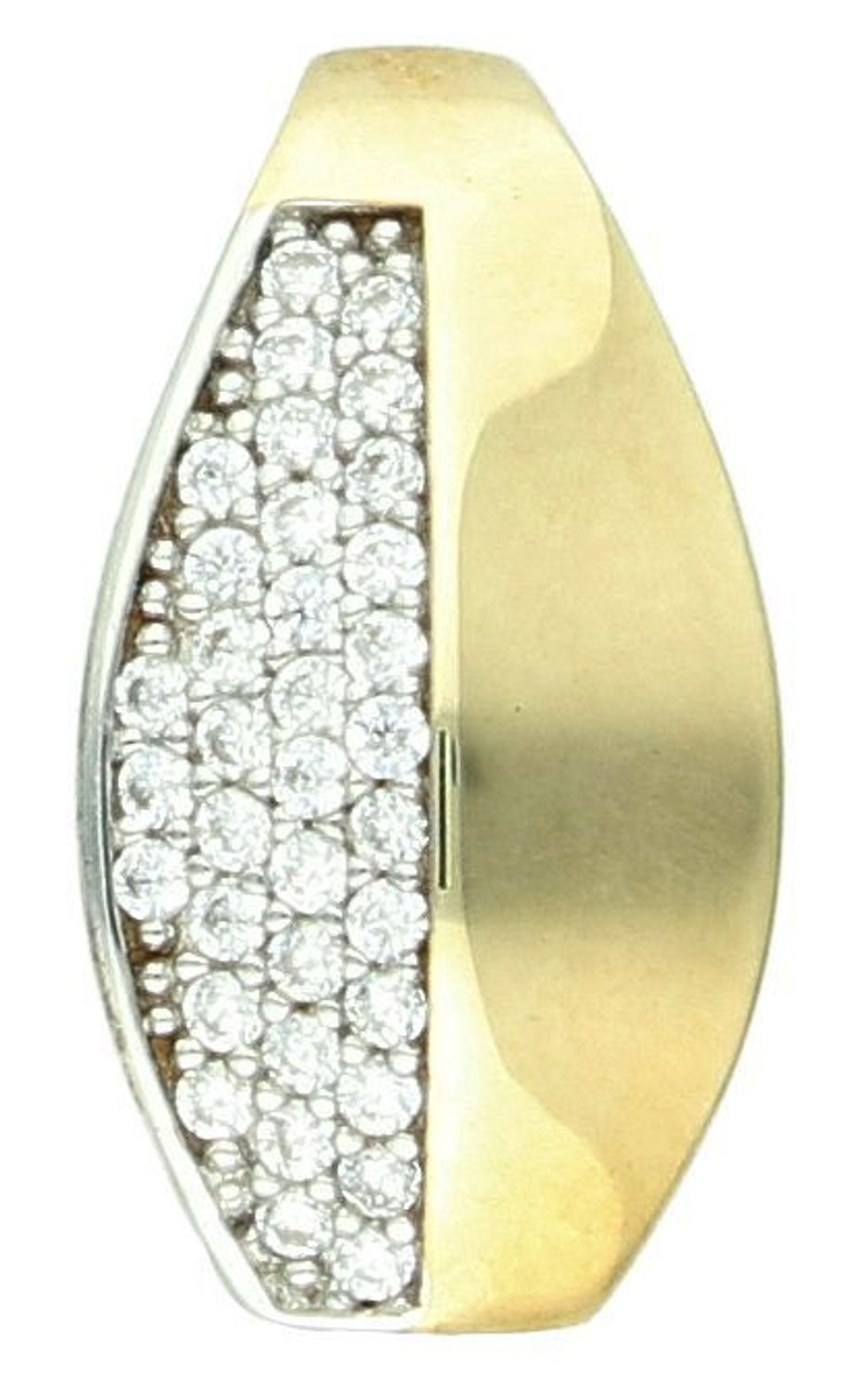 Zawieszka złota ozdobiona cyrkoniami próba 333, DIA-ZAW-1574-333. Zawieszka ozdobiona błyszczącymi cyrkoniami. Wisiorek został wykonany ze złota próby 333. Świetnie się sprawdzi na prezent.1.jpg