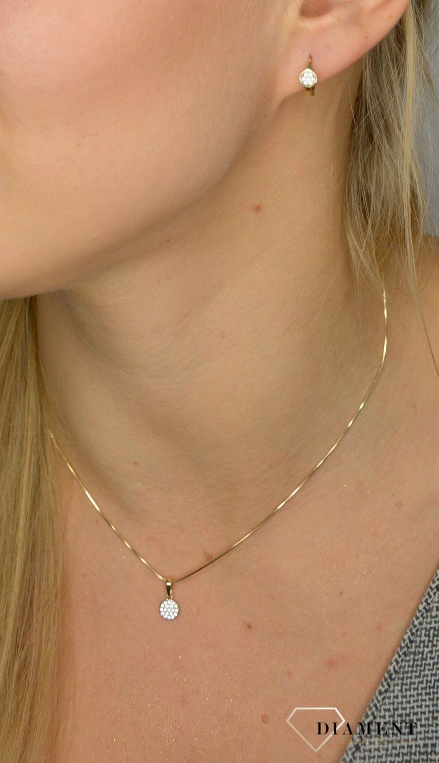 Złota zawieszka 585 z cyrkoniami DIA-ZAW-1741-585.jpg